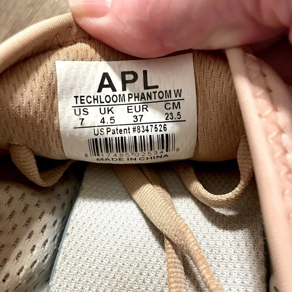 APL  Athletic Propulsion Lab Sneakers Shoes Techloom Phantom Rose Gold Size 7